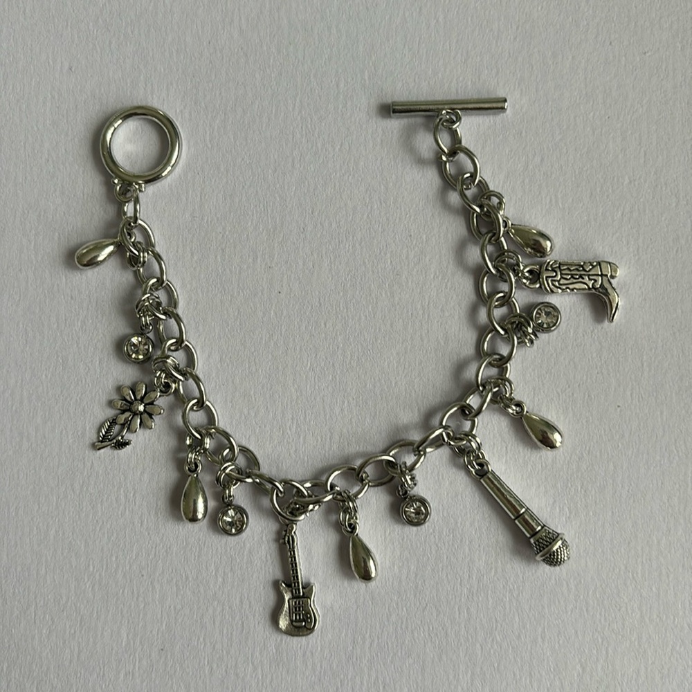 TS Debut inspired Charm Bracelet